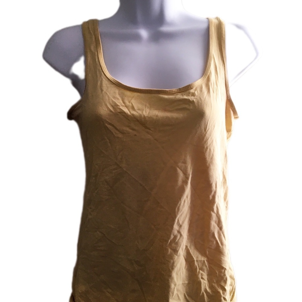 Women's Yellow Tank Top